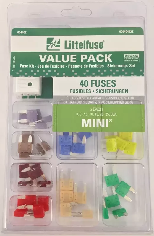 00940462Z Littelfuse Inc. Fuse Assortment Mini Blade Fuse
