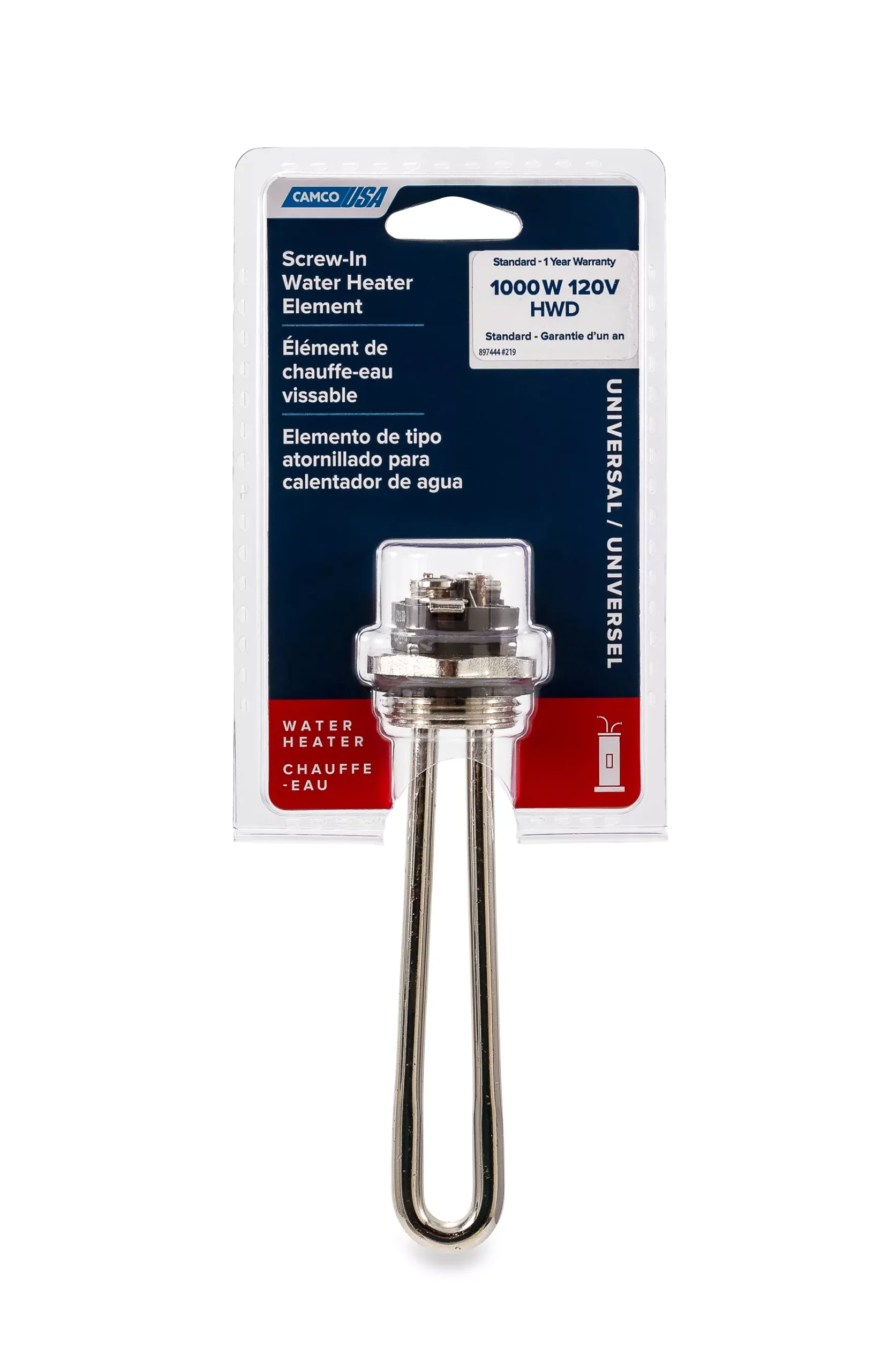 02103 - Element, Screw In - 1000W 120V HWD (E/F/S) (Clam)