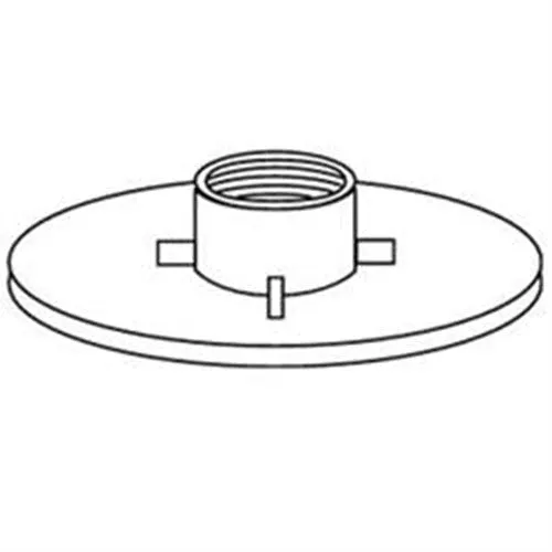 1-1/2" FPT Raised Spin-In Fitting