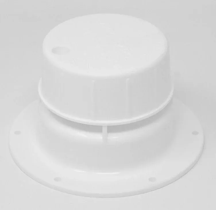 1-1/2 In. Plumbing Vent Cap Screw Down White