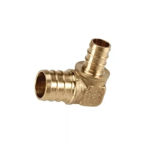 1/2"X3/4" Pex RDC Elbow Brass
