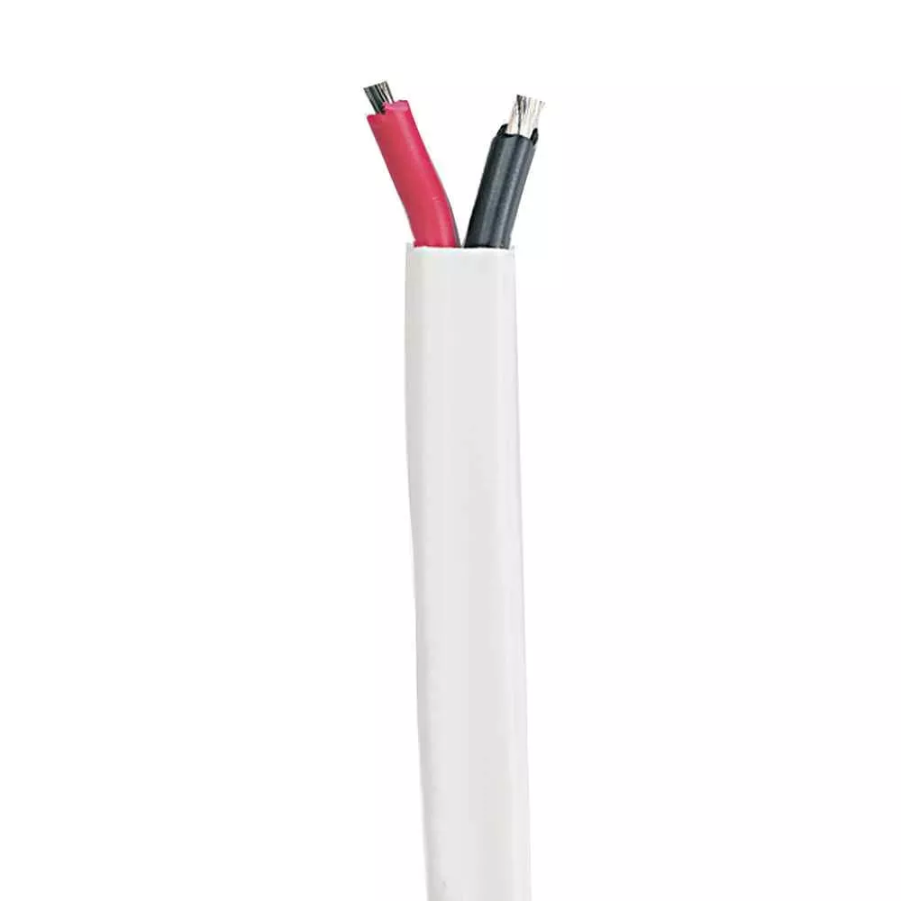 10/2 Gauge Flat Multi Conductor Marine Boat Duplex Cable – Red/Black – 100′