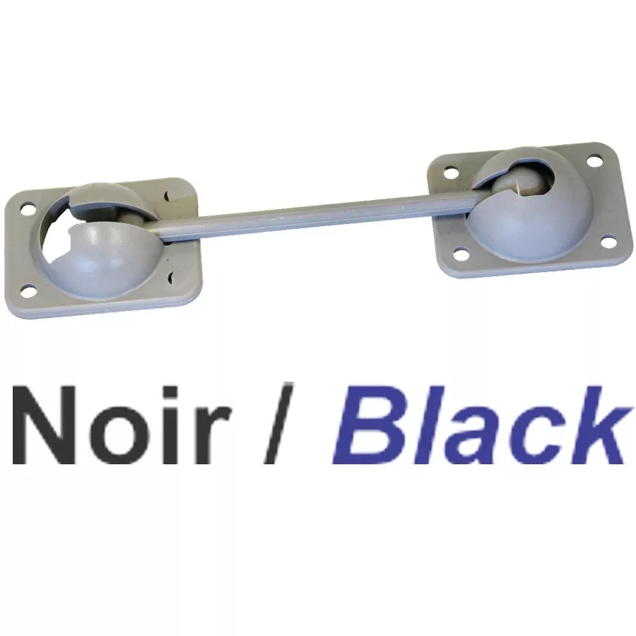 10" Black Plastic Holder #BDH-010 – Durable Trailer Support
