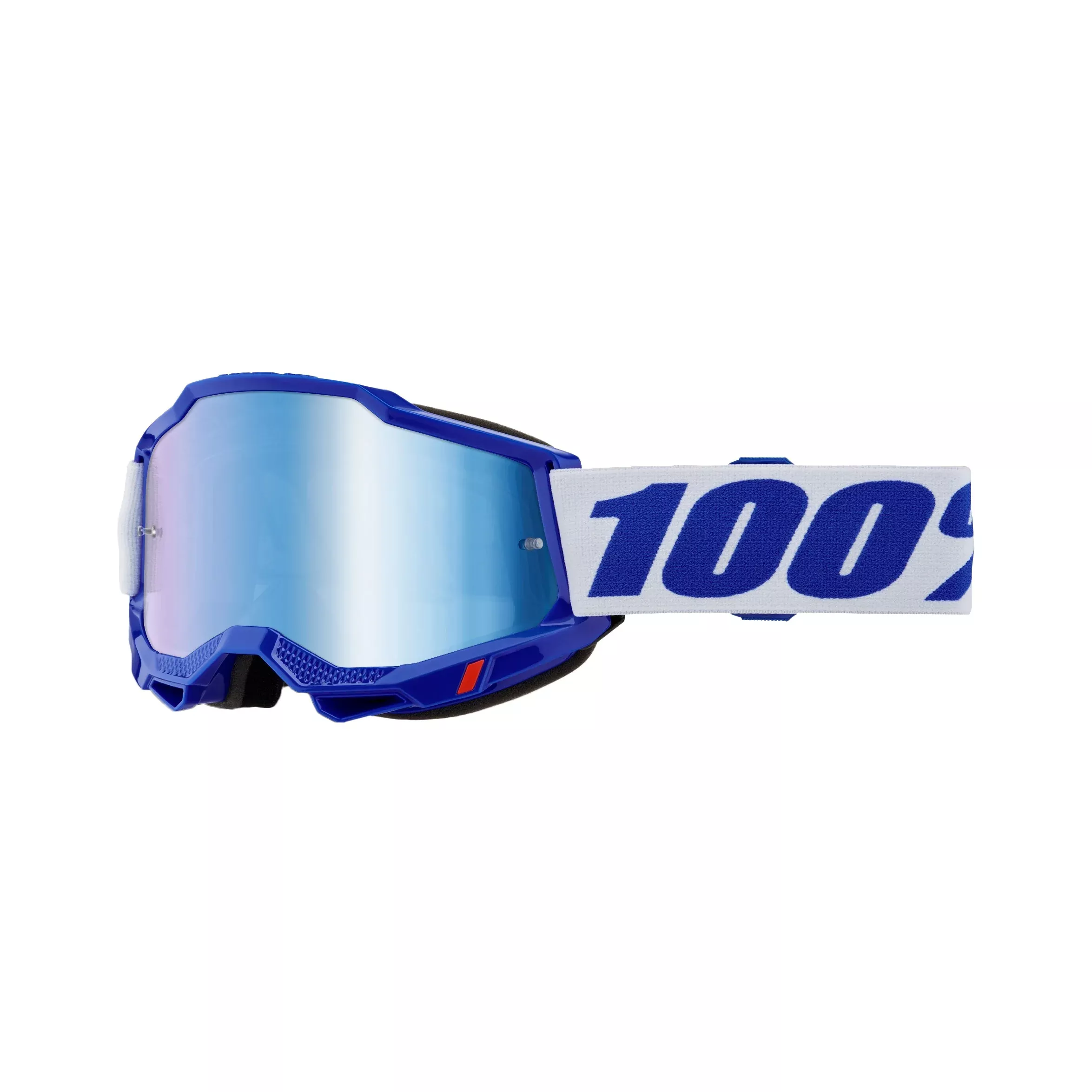 100-PERCENT ACCURI 2 GOGGLE BLUE W/BLUE MIRROR LENS - 610-5208