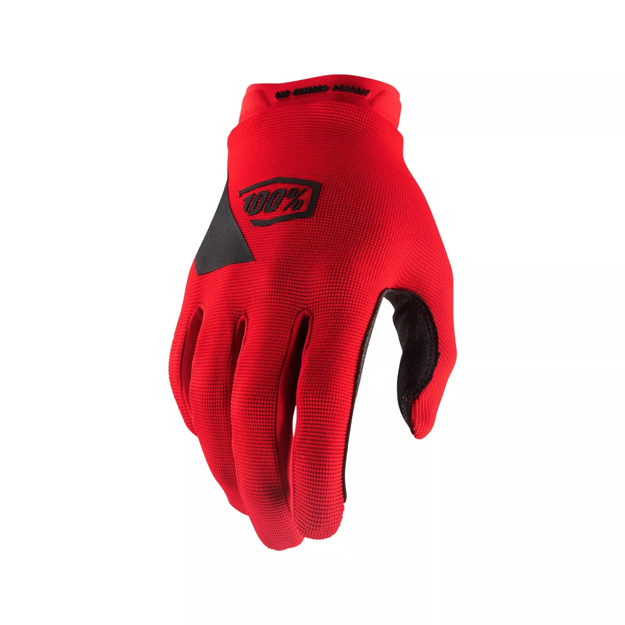 100-PERCENT RIDECAMP GLOVES RED MD - 610-6521M