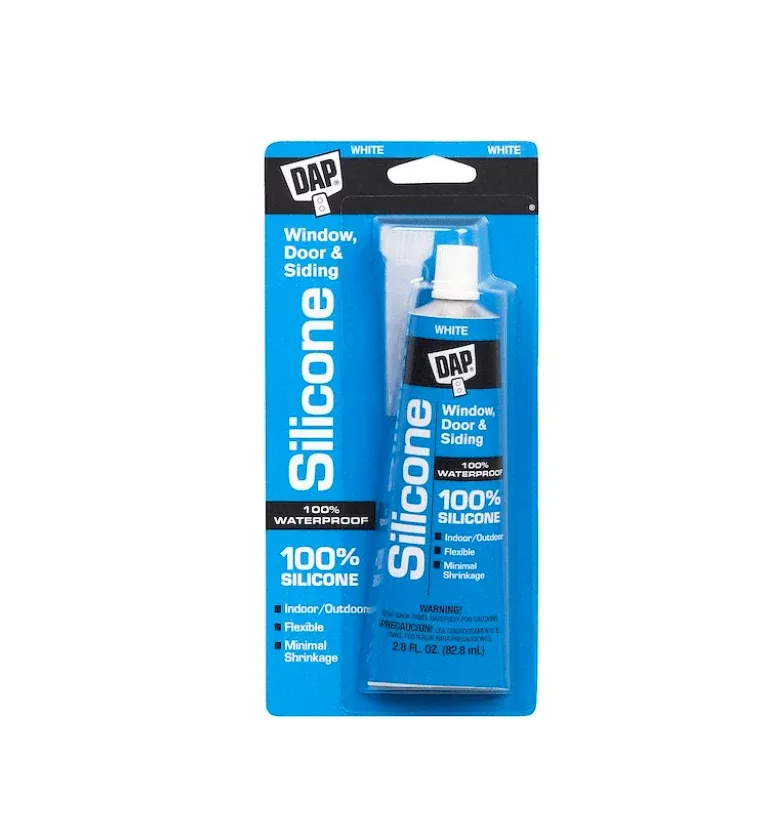 100% Silicone W & D White