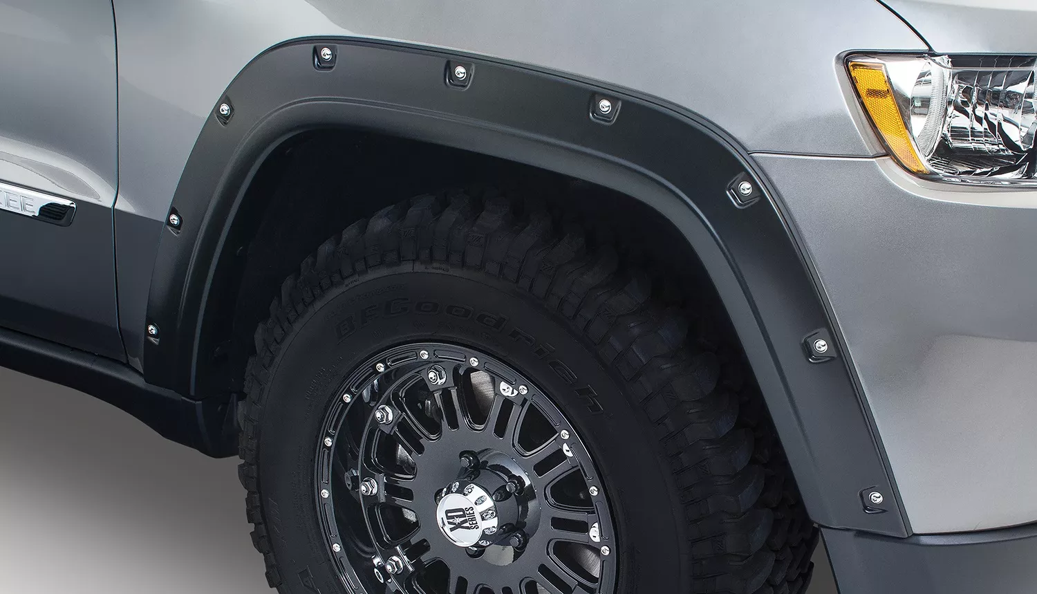 10075-02 - Fender Flares Pocket Style 2Pc Front - 2011-2016 Jeep Grand Cherokee