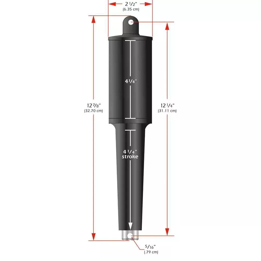 102XD Extreme Duty Actuator - 12V - 4-1/4" Stroke