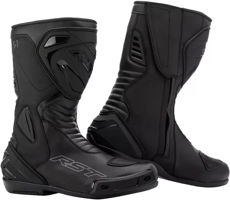 103123BLK-40 Rst S1 Ce Boot Black / Black Waterproof Sz 7
