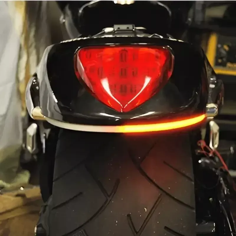 109-REAR-TL-A New Rage Cycles Rear Led Turn Signals Amber Suz