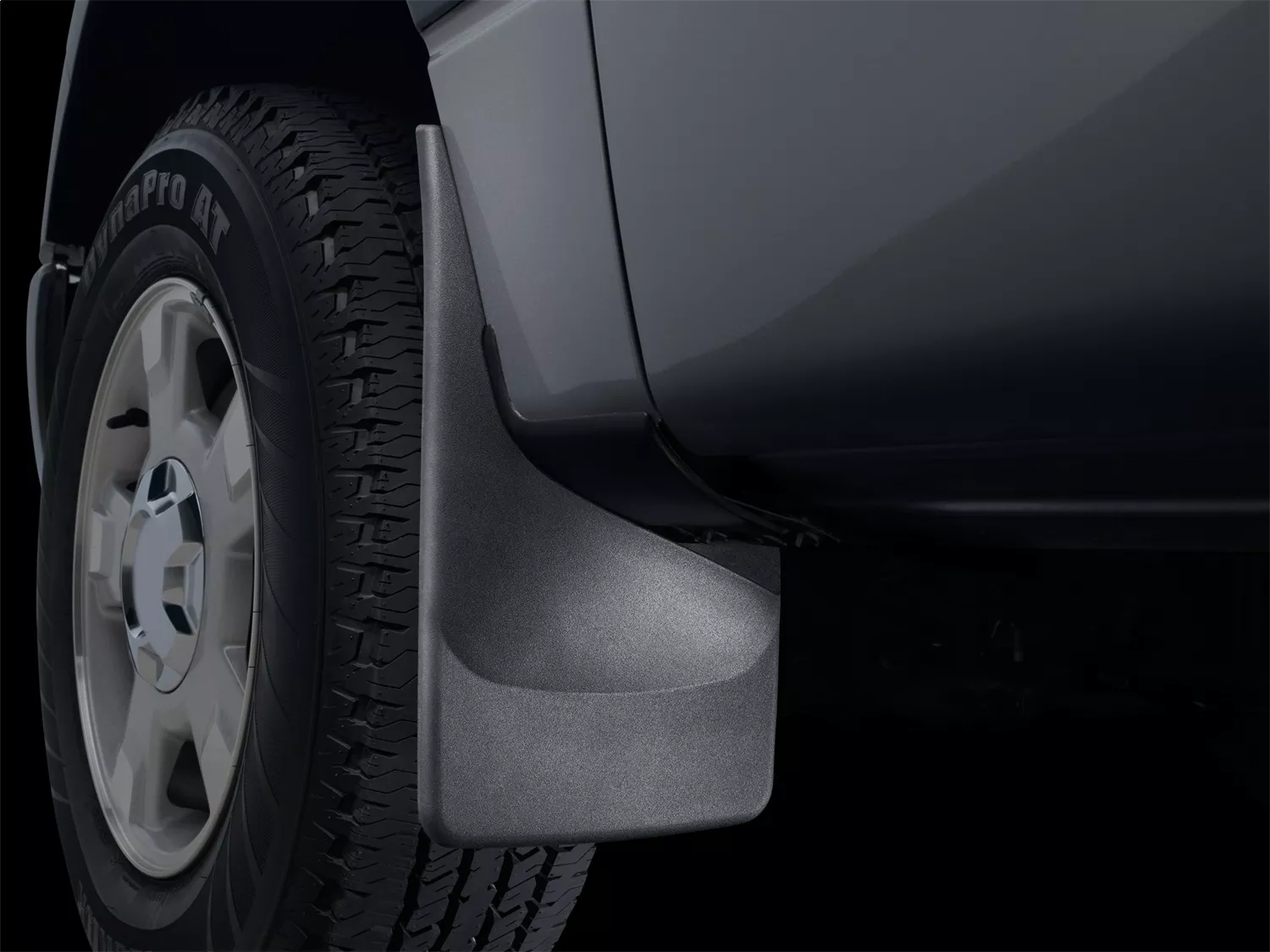 110108-120108 - MudFlap No-Drill DigitalFit MudFlap Kit - 2019-2026 Ram 2500, 2019-2026 Ram 3500
