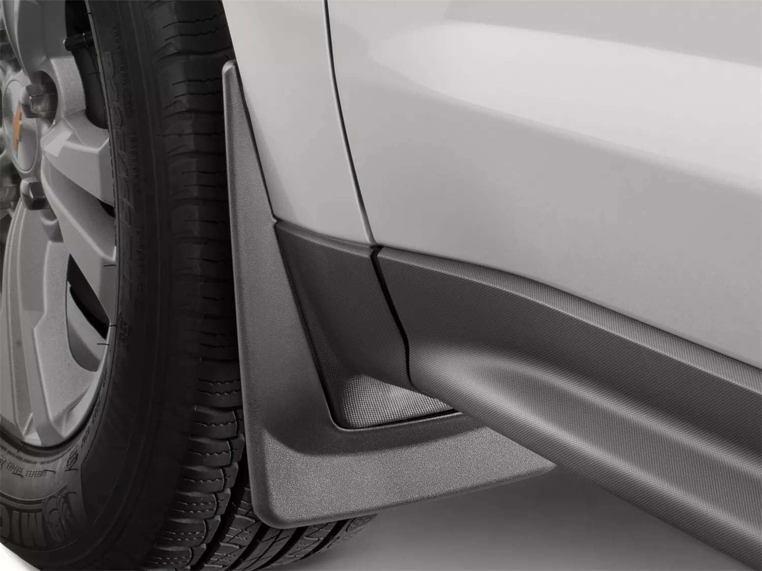 110125-120125 - MudFlap No-Drill DigitalFit MudFlap Kit - 2021-2026 Chevrolet Suburban, 2021-2026 Chevrolet Tahoe and more