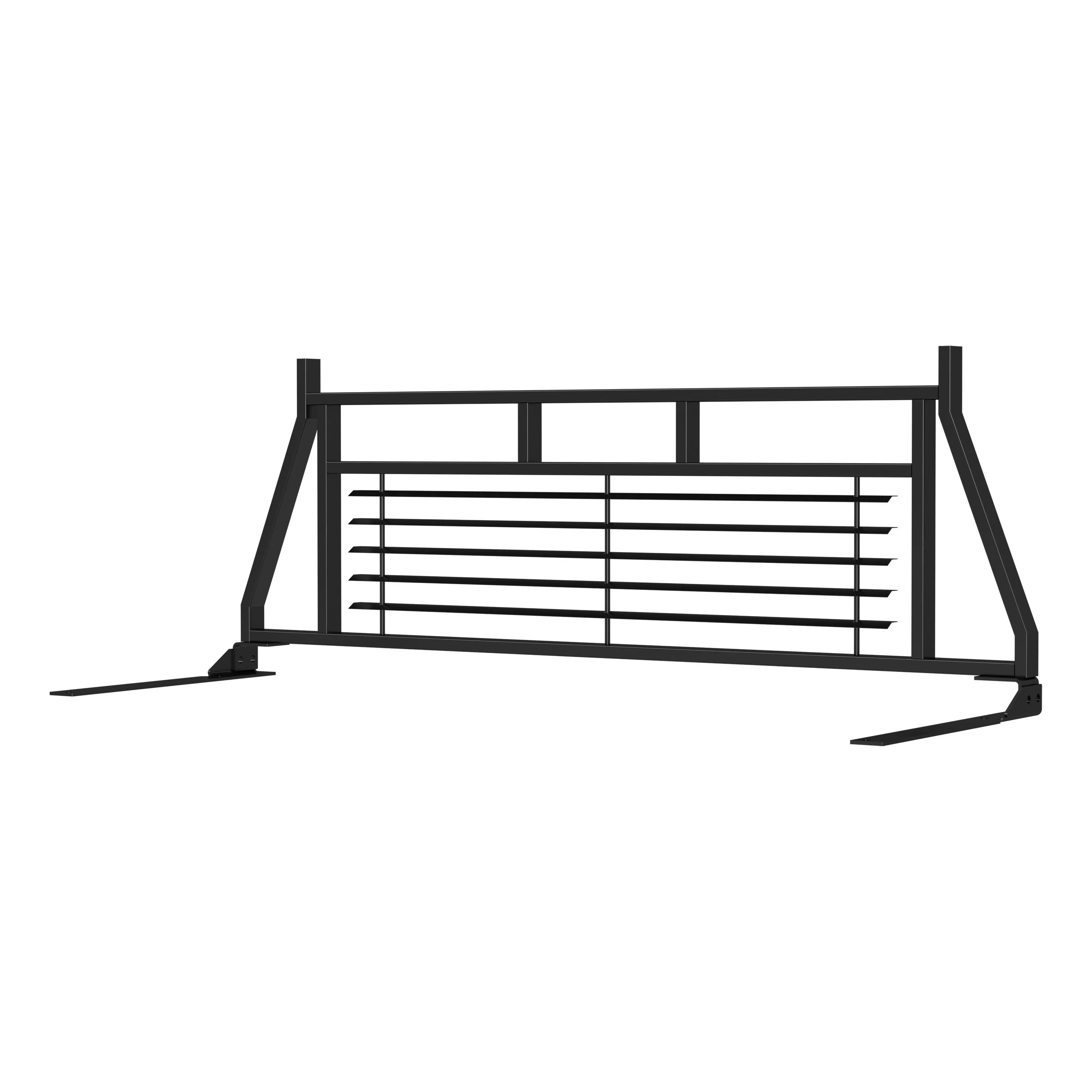111000 - Classic Heavy-Duty Black Steel Truck Headache Rack Cab Protector, Select Chevrolet, Ford, Dodge, GMC, Ram - 2001-2026 Chevrolet Silverado 2500 HD and more