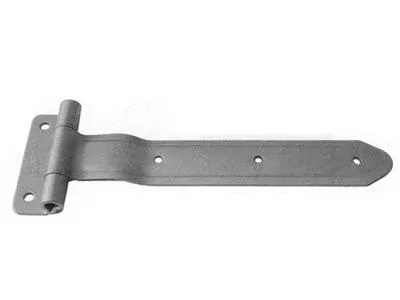 12-Inch Galvanized Hinge with Embossed Design - Durable & Corrosion Resistant