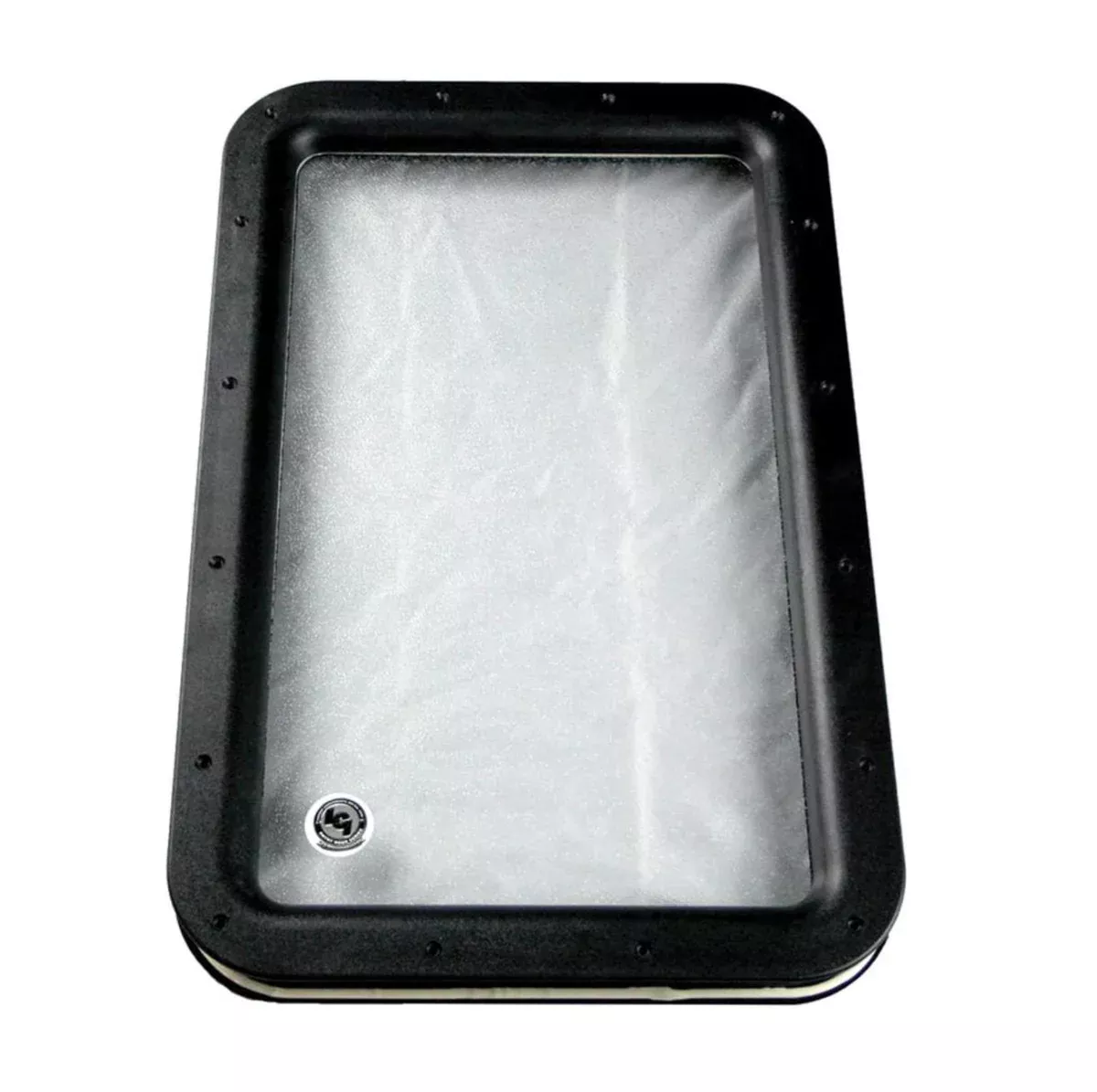 12" X 21" Inner And Outer Window Frame w/Seal, Black