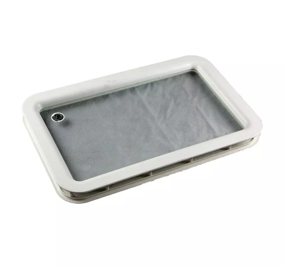 12" X 21" Inner And Outer Window Frame w/Seal, White
