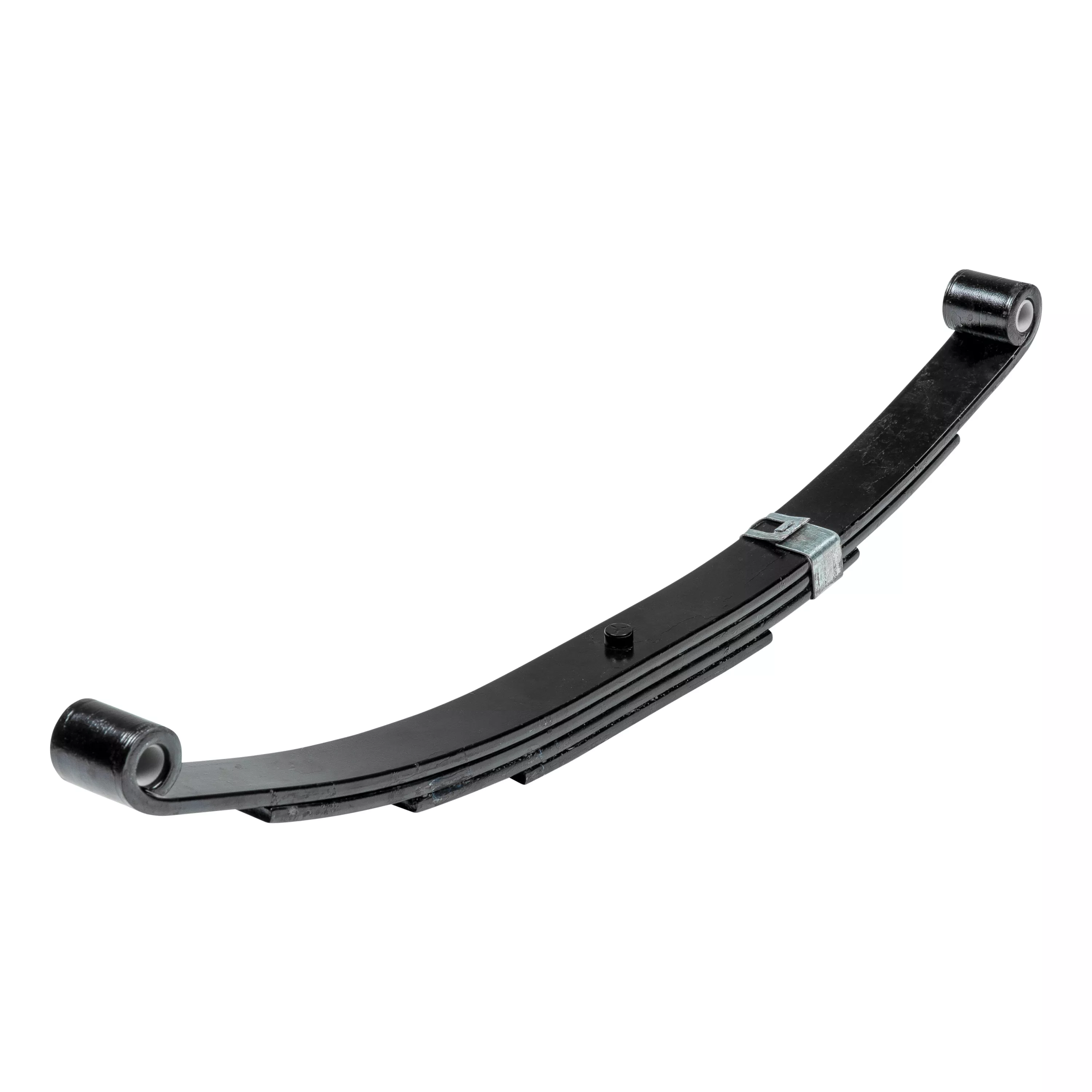 124903 - Trailer Double-Eye Leaf Spring - 1,750-lb. Spring Capacity, 4-Leaf, 1-3/4" Wide x 25-1/4" Long Eye-to-Eye Unloaded