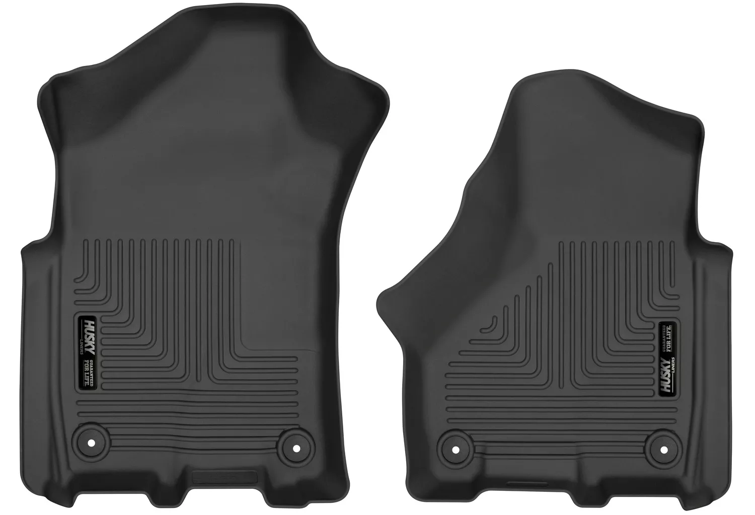 13051 - Weatherbeater - Front Floor Liners - 2019-2026 Ram 2500, 2019-2026 Ram 3500