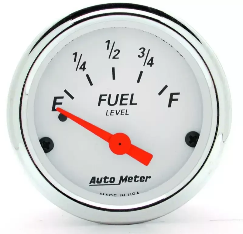 1318 Auto Meter Products Gauge Fuel Level For Most GM Vehicles Before
