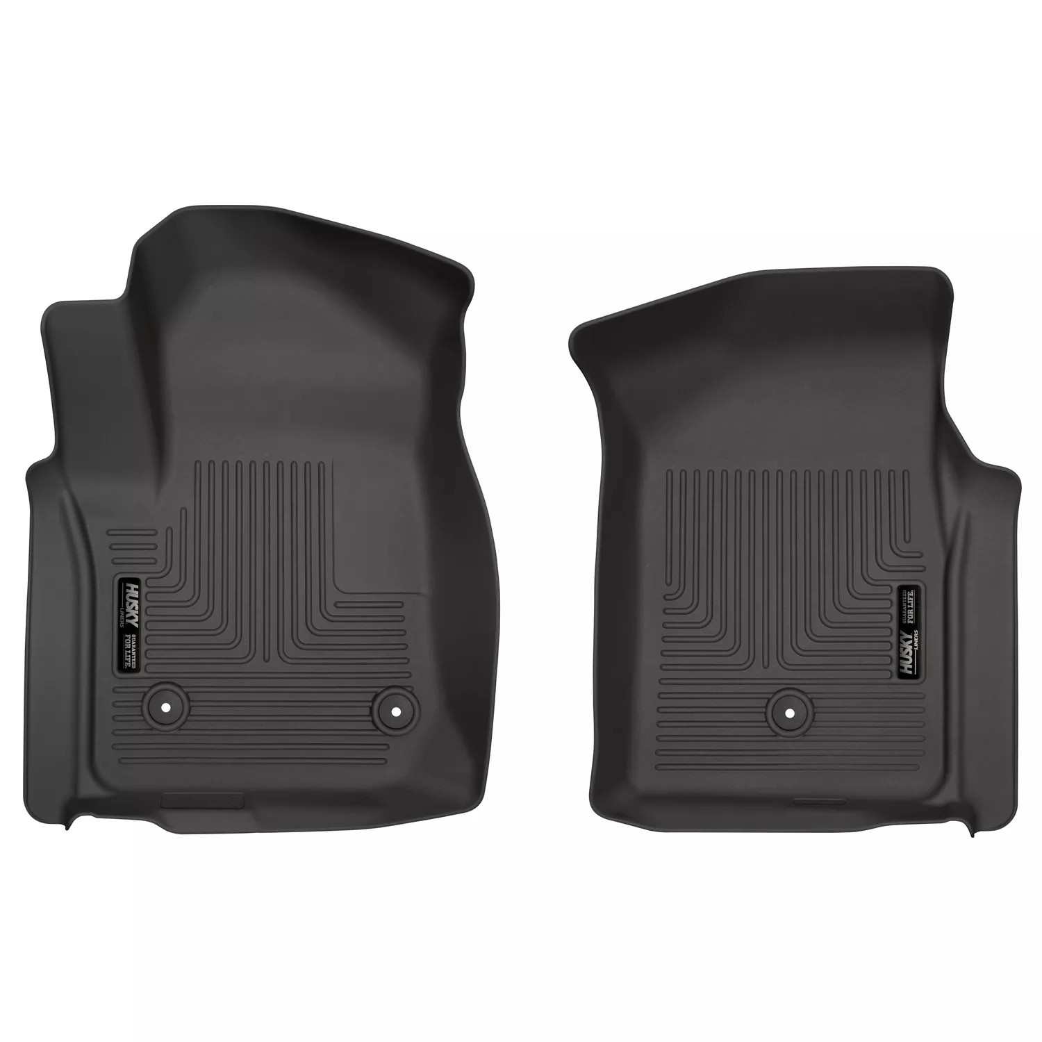 13201 - Weatherbeater - Front Floor Liners - 2019-2026 Chevrolet Silverado 1500, 2020-2026 Chevrolet Silverado 2500 HD and more