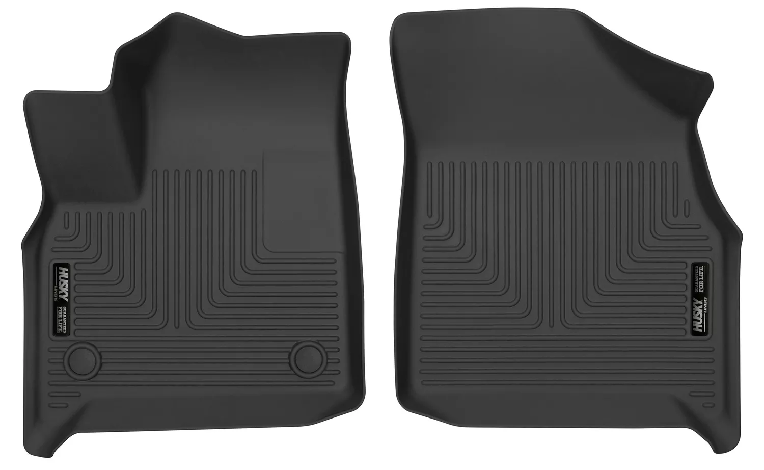 13251 - Weatherbeater - Front Floor Liners - 2018-2024 Buick Enclave, 2024 Chevrolet Traverse Limited, 2018-2023 Chevrolet Traverse