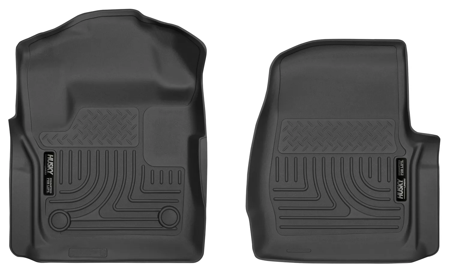 13311 - Weatherbeater - Front Floor Liners - 2017-2026 Ford F-250 Super Duty, 2017-2026 Ford F-350 Super Duty