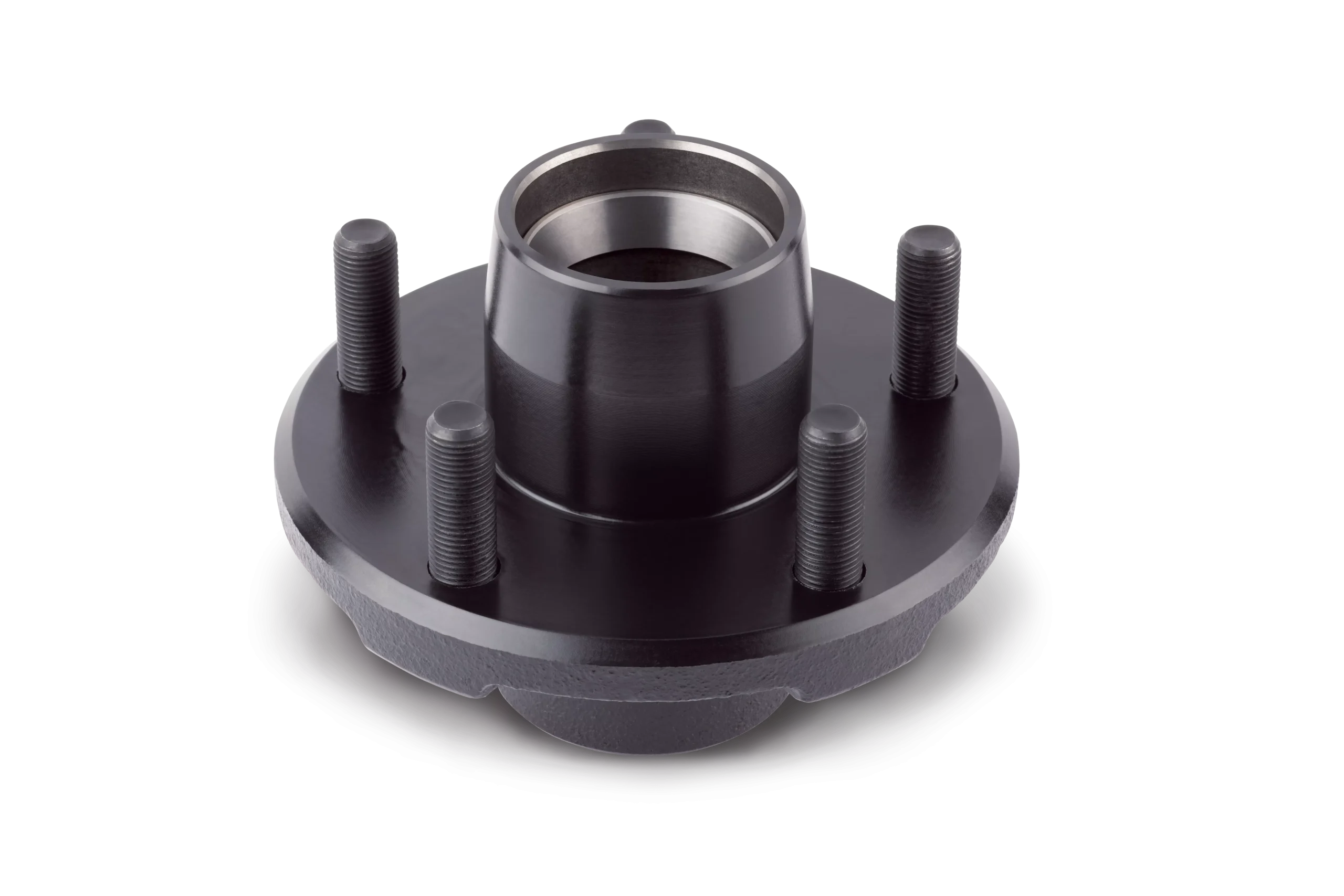 134332 - Idler Hub with Races & Wheel Studs - 2,200-lb. Axles, 5 on 4-1/2" Bolt Pattern, 1/2" Stud Size (Bulk Pallet)