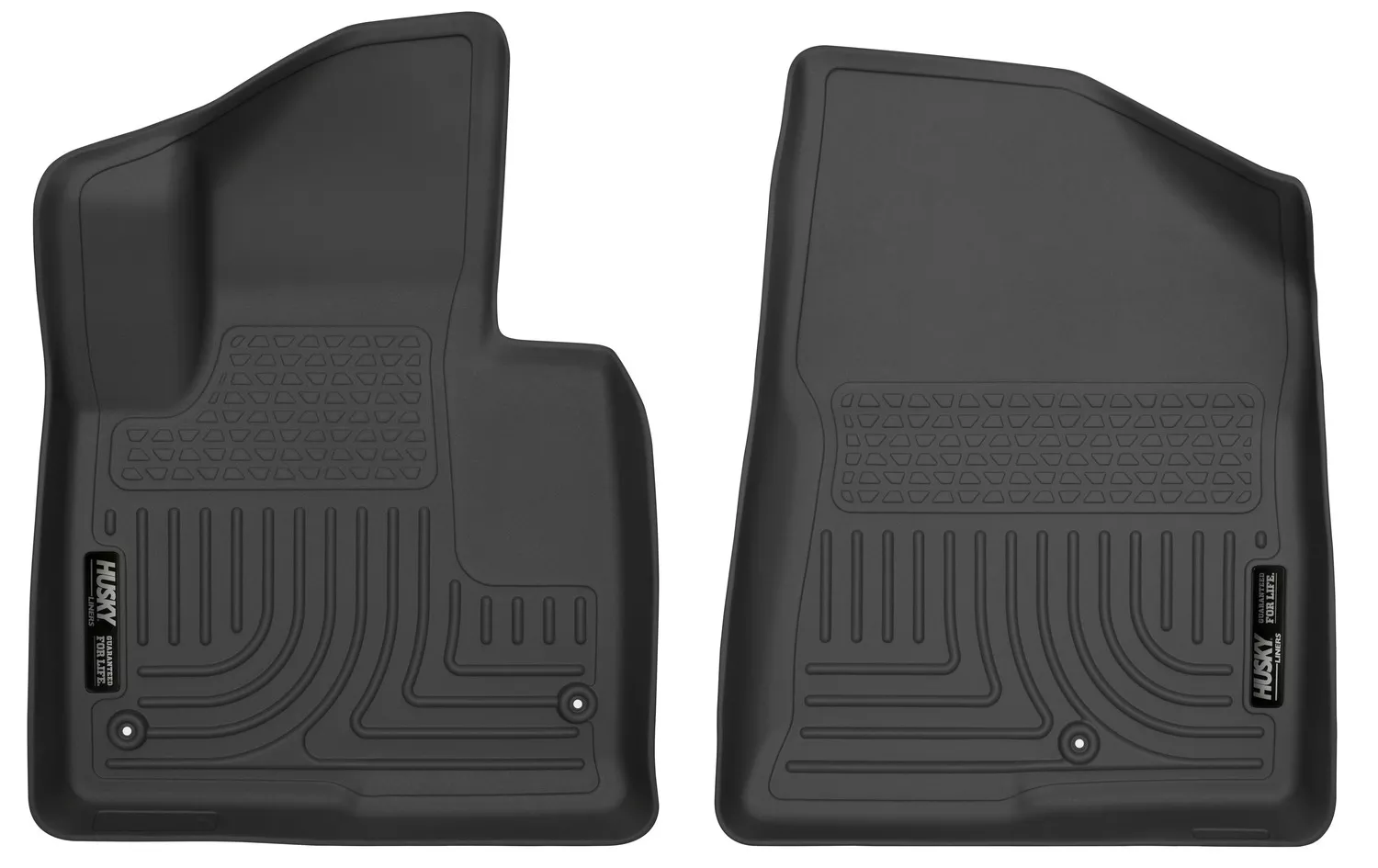 13861 - Weatherbeater - Front Floor Liners - 2019 Hyundai Santa Fe XL, 2013-2018 Hyundai Santa Fe
