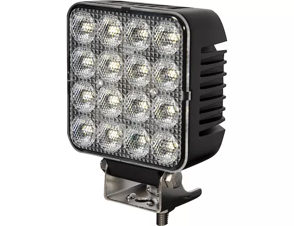 1492230 - Ultra Bright 4.5 Inch LED Combination Flood/Strobe Light - Square