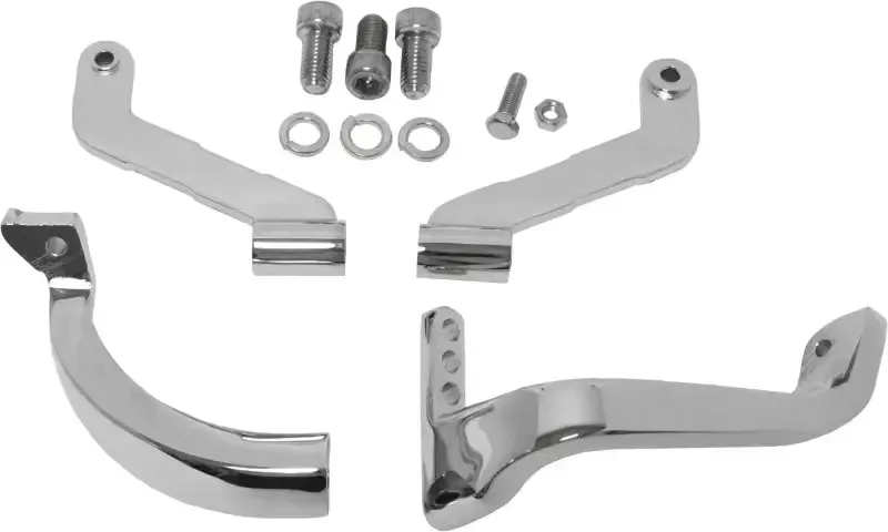 16-211 Floorboard Mounts Chrome Frt Flh/Flt 93 09 Tour Cvo 06 14