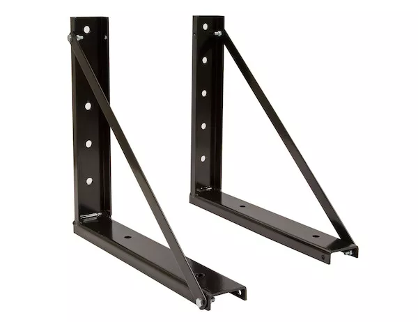 1701006B - 18x18 Inch Bolted Black Formed Steel Mounting Brackets