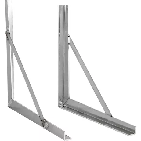 1701040 - 24x24 Inch Welded Aluminum Truck Tool Box Brackets
