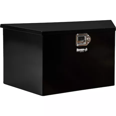 1701280 - 35 Inch Wide Gloss Black Steel Trailer Tongue Truck Box
