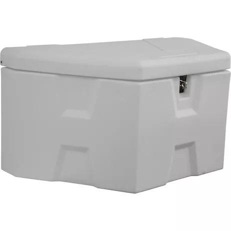 1701679 - 36 Inch Wide White Poly Trailer Tongue Truck Box