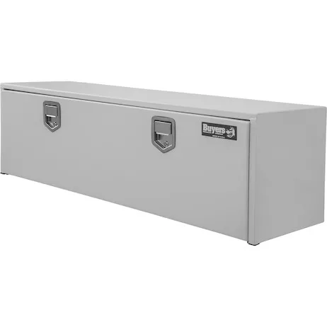 1702215 - 18x18x60 Inch White Steel Underbody Truck Box
