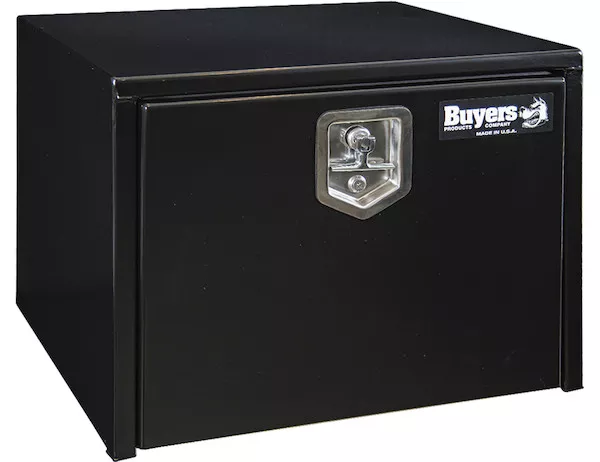 1702295 - 18x18x18 Inch Black Steel Underbody Truck Box