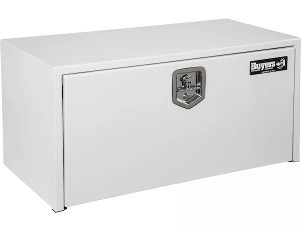 1702405 - 18x18x36 Inch White Steel Underbody Truck Box