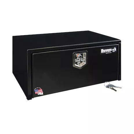 1703303 - 14x16x30 Inch Black Steel Underbody Truck Box