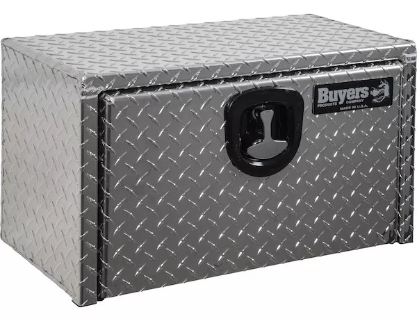 1705148 - 14x12x16 Inch Diamond Tread Aluminum Underbody Truck Box