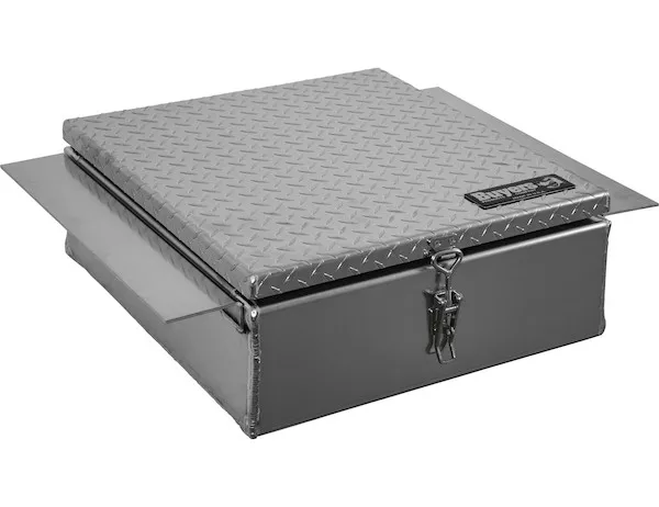 1705384 - 9x24x22 Inch Diamond Tread Aluminum In-Frame Truck Tool Box
