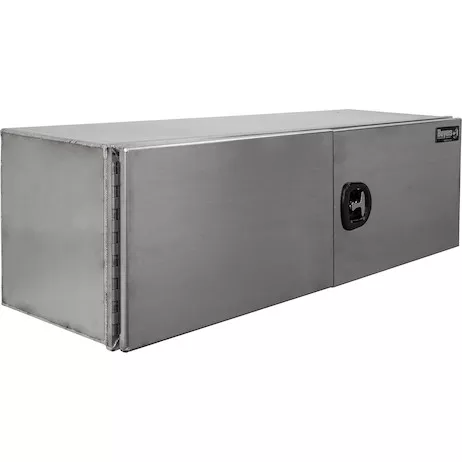 1705415 - 18x18x60 Inch Pro Series Smooth Aluminum Underbody Truck Box - Double Barn Door, 3-Point Compression Latch