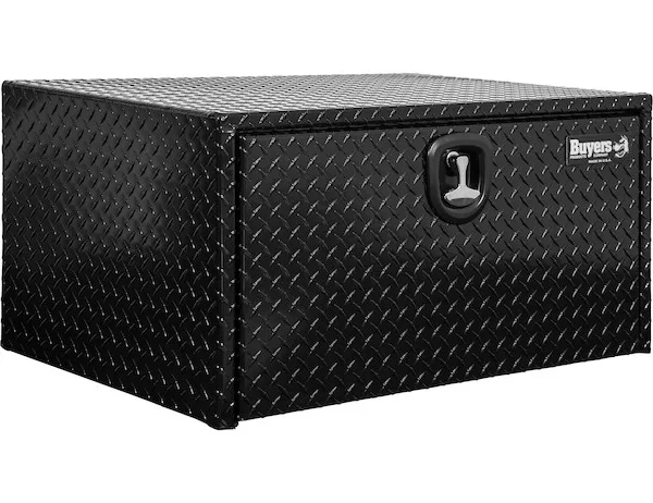 1725119 - 18x24x36 Inch Black Diamond Tread Aluminum Underbody Truck Box