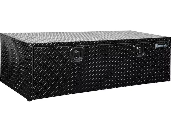 1725125 - 18x24x60 Inch Black Diamond Tread Aluminum Underbody Truck Box