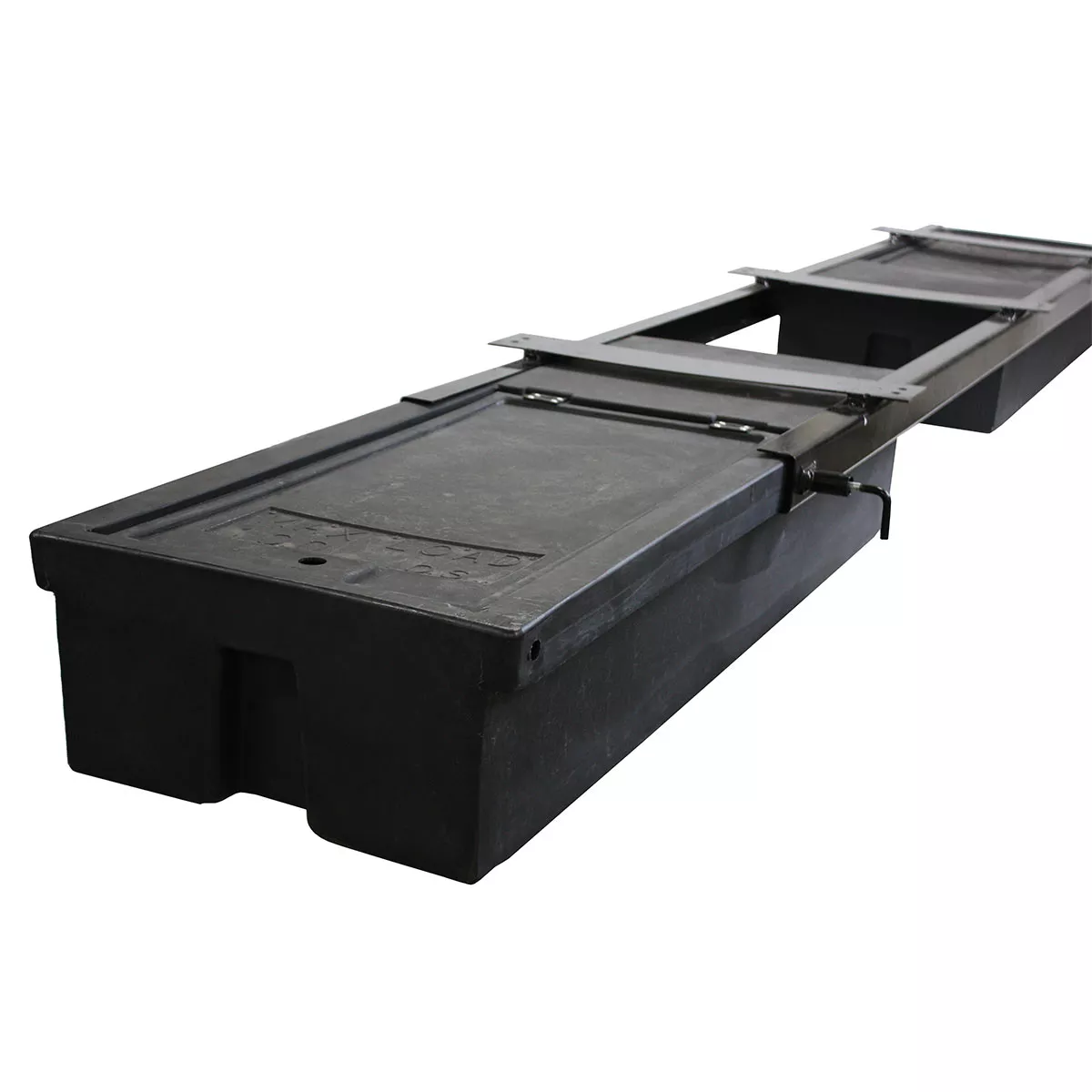 175180 - RV Underchassis Standard Double Bin Storage System - 96" x 21"