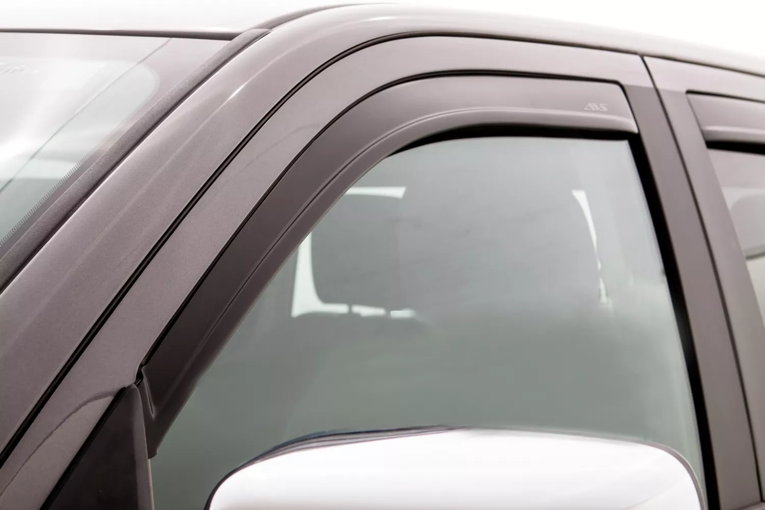 1774004 - Ventvisor Deflector; Matte Black; Low Profile; In-Channel Mount; 4 pc. - 2011-2026 Ram 2500 and more
