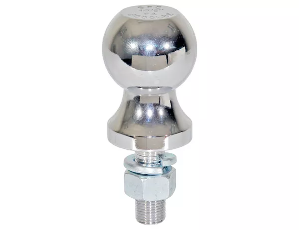 1802131 - 2 Inch Bulk Zinc Hitch Balls With 3/4 Inch Shank Diameter x 1-3/4 Long