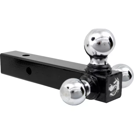 1802205 - Tri-Ball Hitch Solid Shank With Chrome Balls