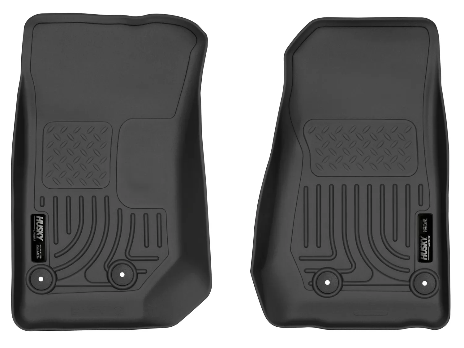 18041 - Weatherbeater - Front Floor Liners - 2018 Jeep Wrangler JK, 2014-2017 Jeep Wrangler