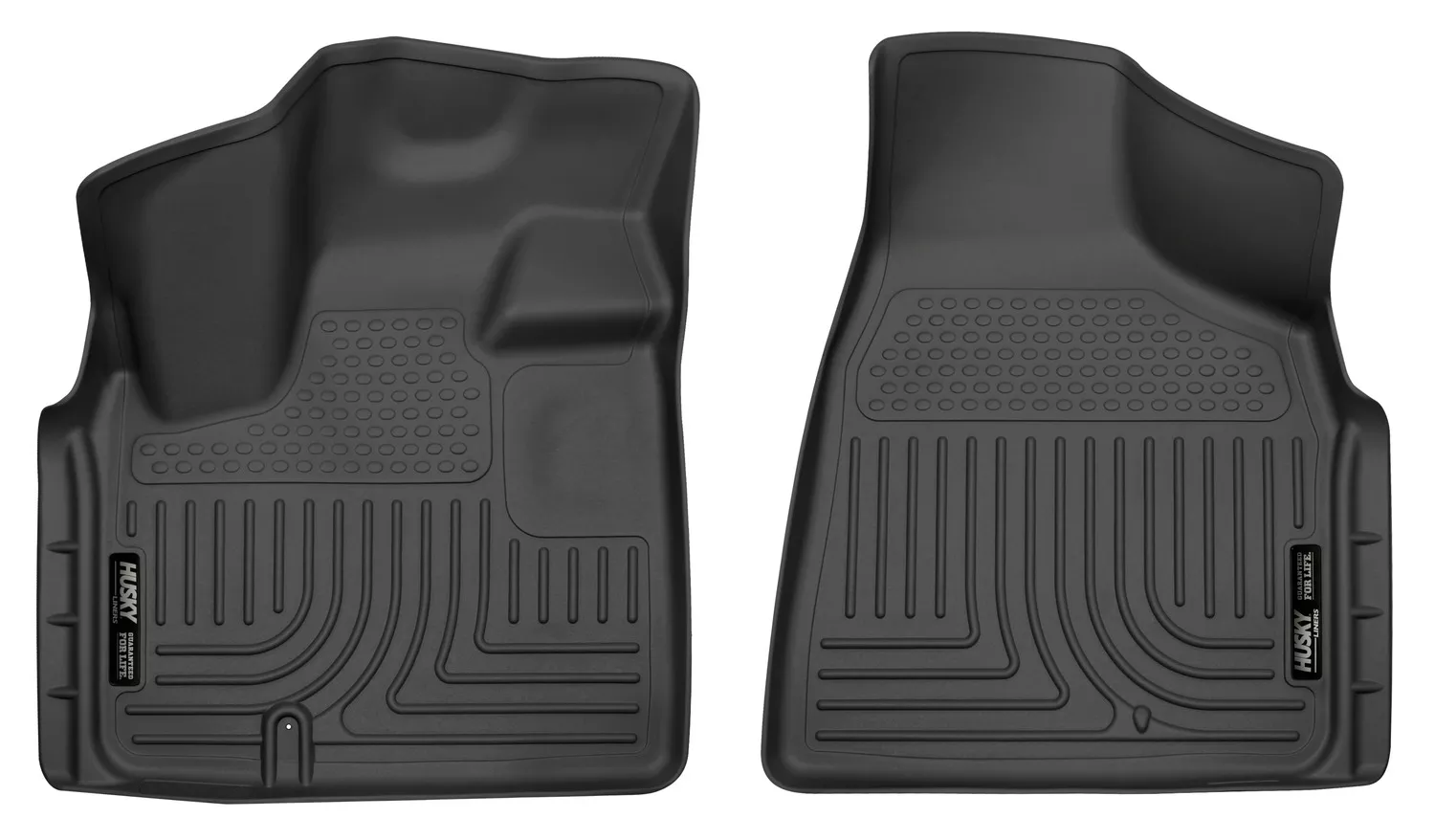 18091 - Weatherbeater - Front Floor Liners - 2008-2020 Dodge Grand Caravan, 2008-2016 Chrysler Town & Country