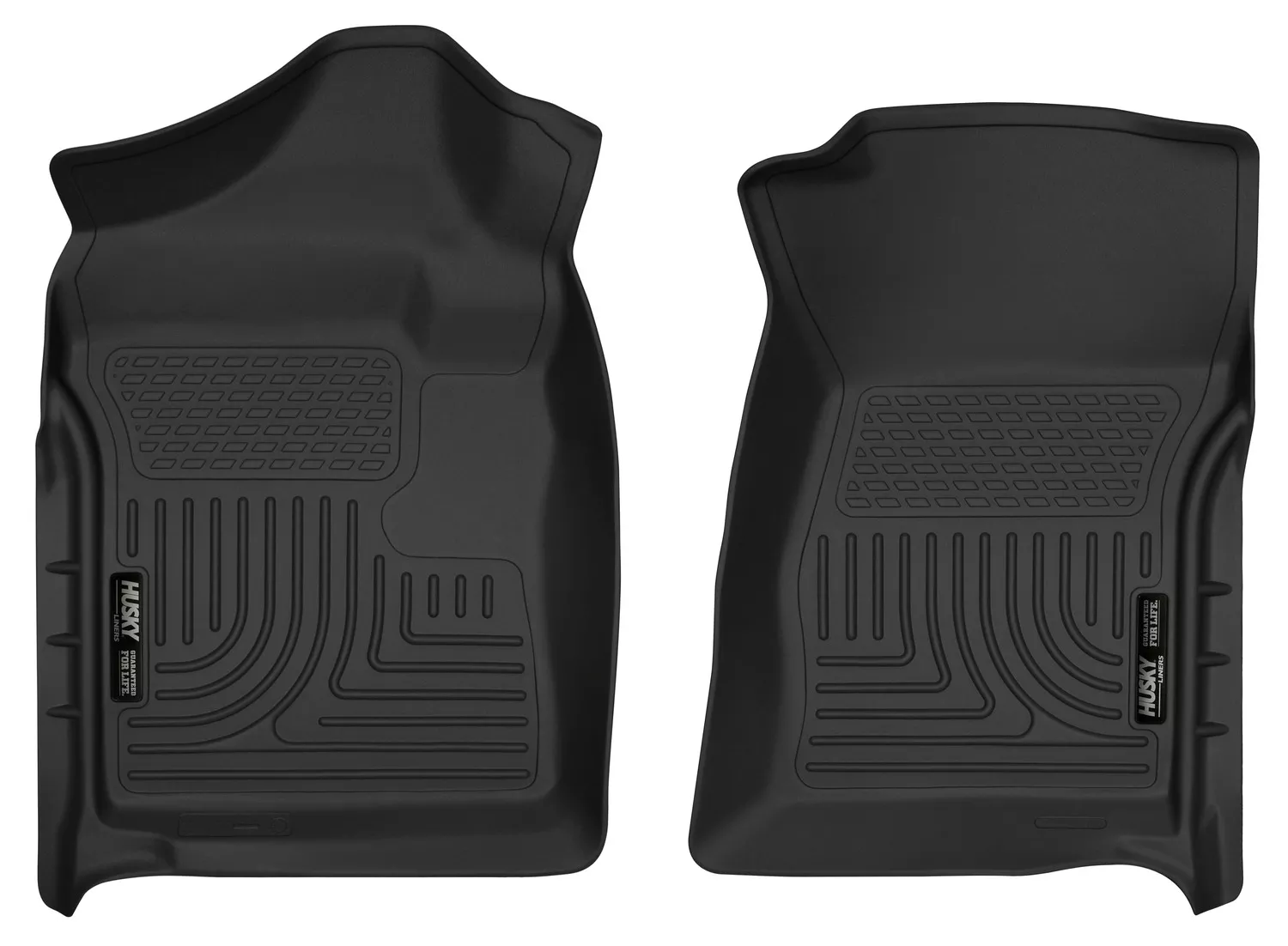18221 - Weatherbeater - Front Floor Liners - 2007-2014 Chevrolet Silverado 2500 HD, 2007-2014 Chevrolet Silverado 3500 HD and more